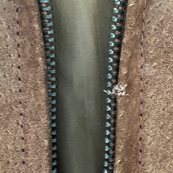 Vintage suede coat - Picture 9 of 10